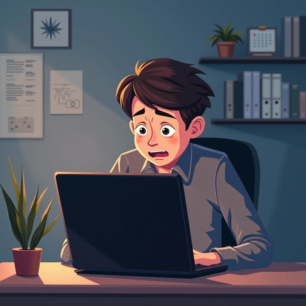 電腦突然黑屏？找出原因並快速解決