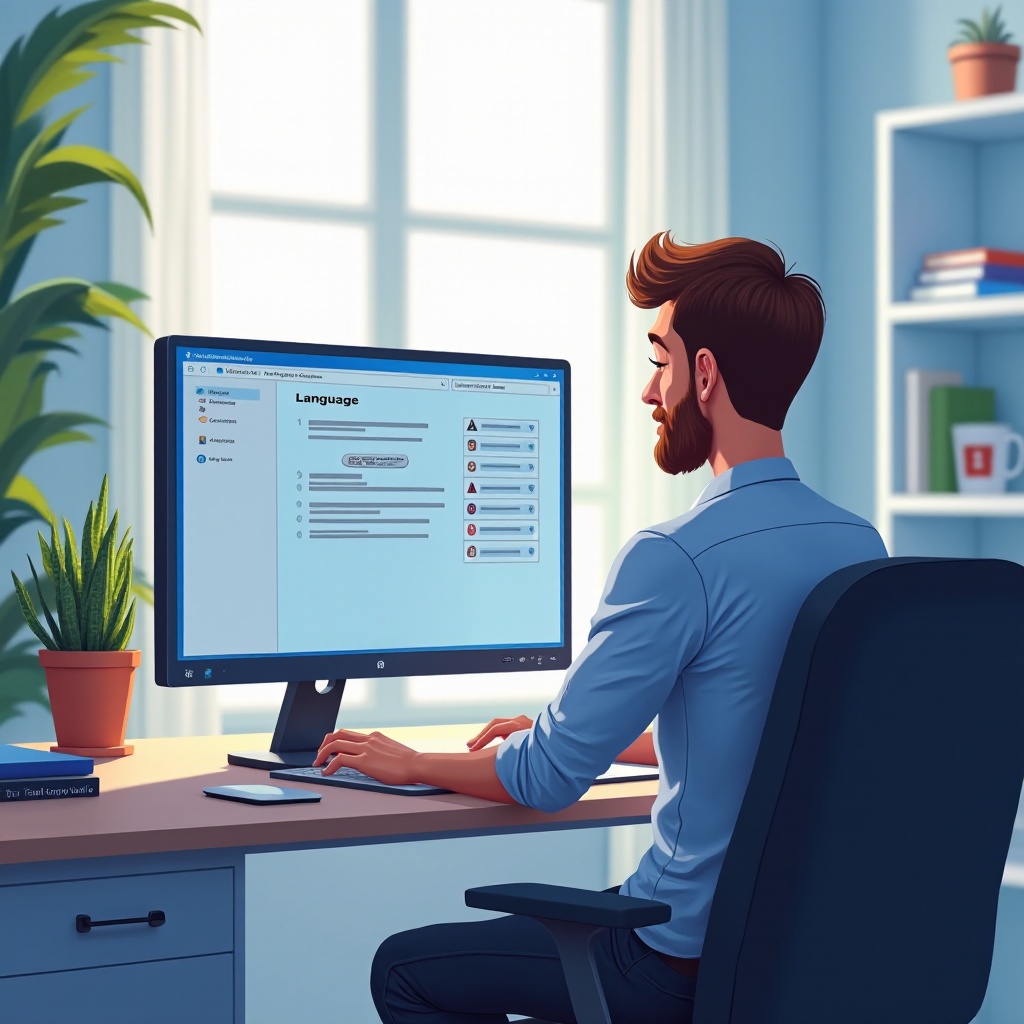 如何在 Windows 10 中更改系統語言